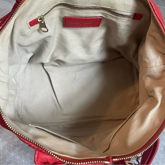 See by Chloe Kay Red Leather Satchel w/Charms - Picture 11 of 15